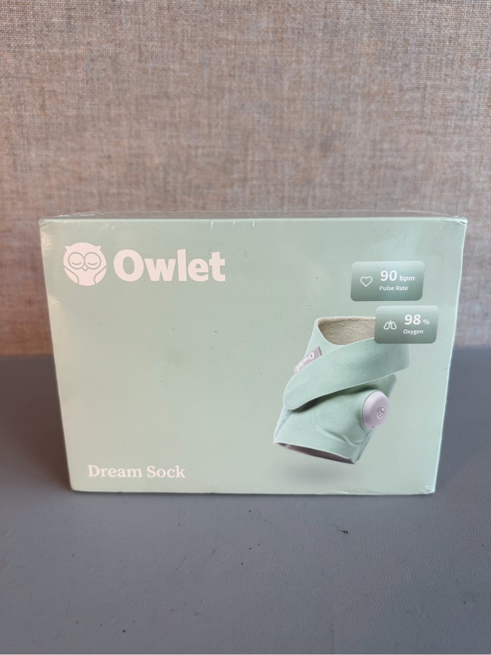 Dream Sock Baby Monitor Sock — Mint Green